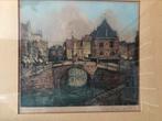 Schilderij van Leeuwarden, Antiek en Kunst, Kunst | Schilderijen | Klassiek, Ophalen of Verzenden