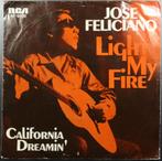 Vinyl single van Jose Feliciano -Light my fire - € 1,50, Ophalen of Verzenden, 1960 tot 1980, Gebruikt