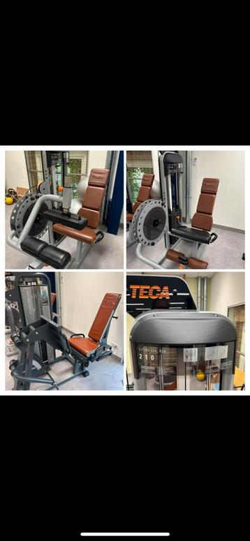 Leg extension, leg curl & leg press beschikbaar voor biedingen