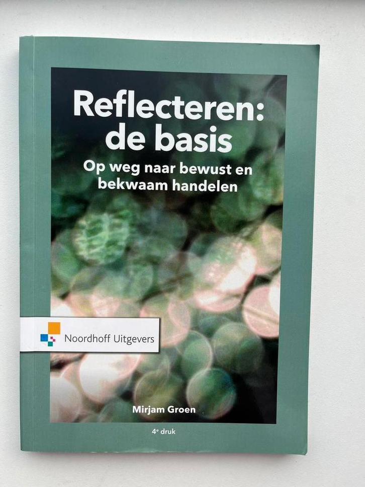 Reflecteren: de basis - Mirjam Groen, Boeken, Studieboeken en Cursussen, Zo goed als nieuw, HBO, Ophalen of Verzenden