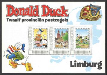 Postzegels Twaalf Provinciën, Donald Duck: Limburg beschikbaar voor biedingen