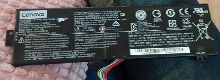 Lenovo L15C2PB5 compatibel met Lenovo IdeaPad 510-15IKB, Computers en Software, Accu's en Batterijen, Gebruikt, Ophalen of Verzenden