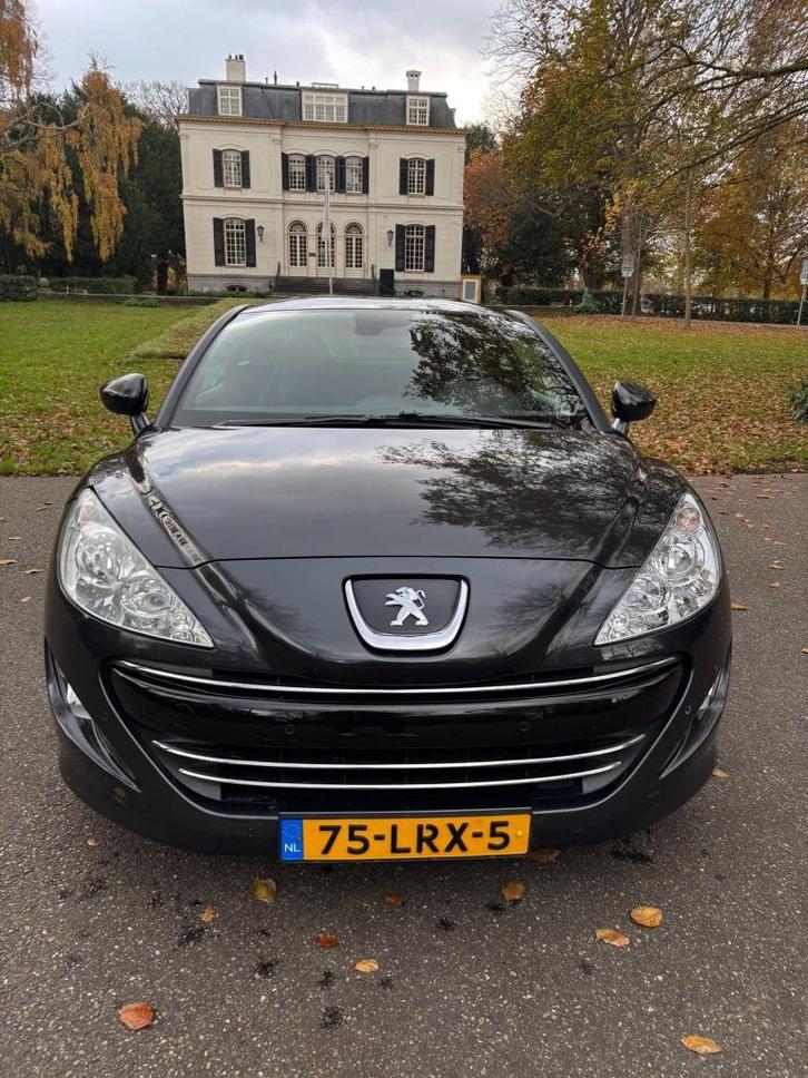 Peugeot RCZ 1.6 THP 2010 Zwart, Auto's, Peugeot, Particulier, RCZ, ABS, Airbags, Airconditioning, Bluetooth, Climate control, Cruise Control