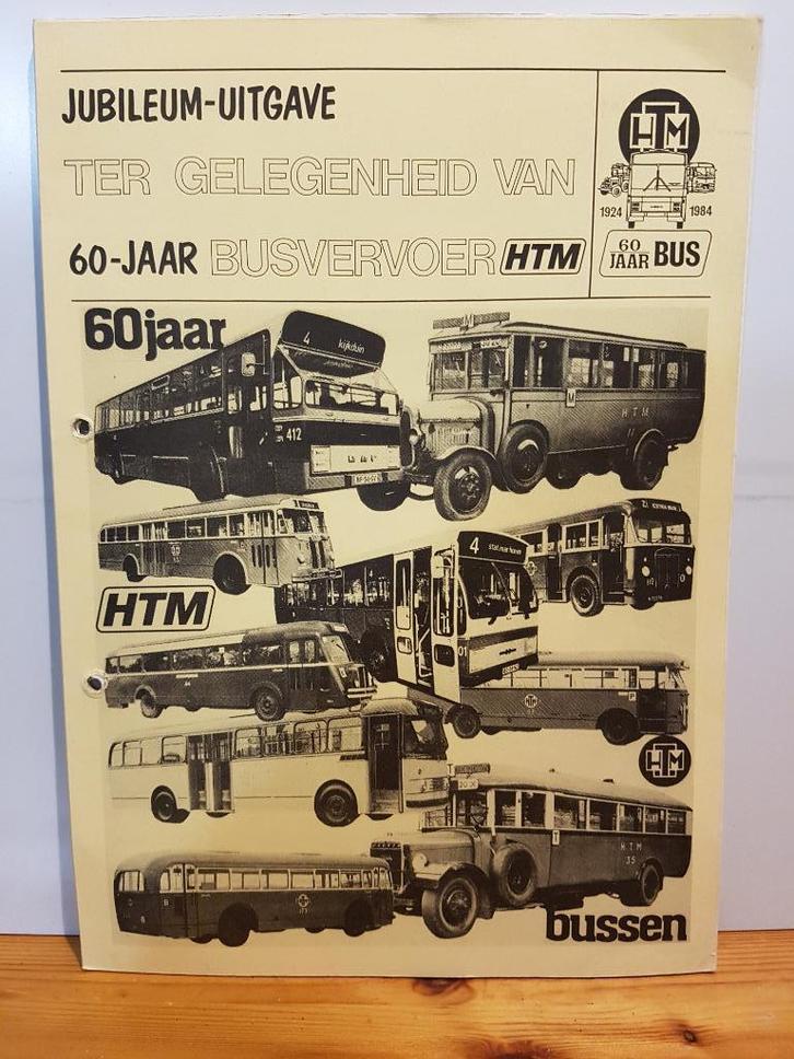 HTM bus, Verzamelen, Spoorwegen en Tramwegen, Gebruikt, Bus of Metro, Overige typen, Ophalen of Verzenden