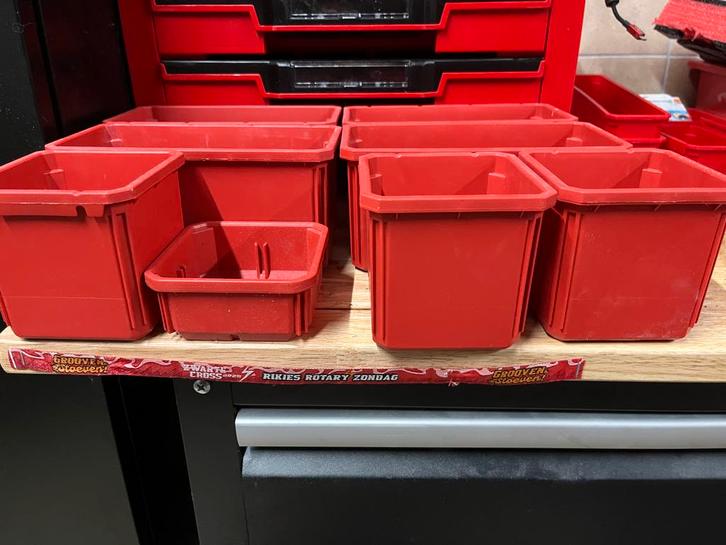 Milwaukee Packout Sorteerbakjes, Doe-het-zelf en Verbouw, Gereedschapskisten, Zo goed als nieuw, Ophalen of Verzenden