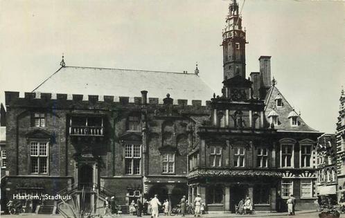 (381-493-033) Haarlem Stadhuis, Verzamelen, Ansichtkaarten | Nederland, Noord-Holland, Voor 1920, Verzenden
