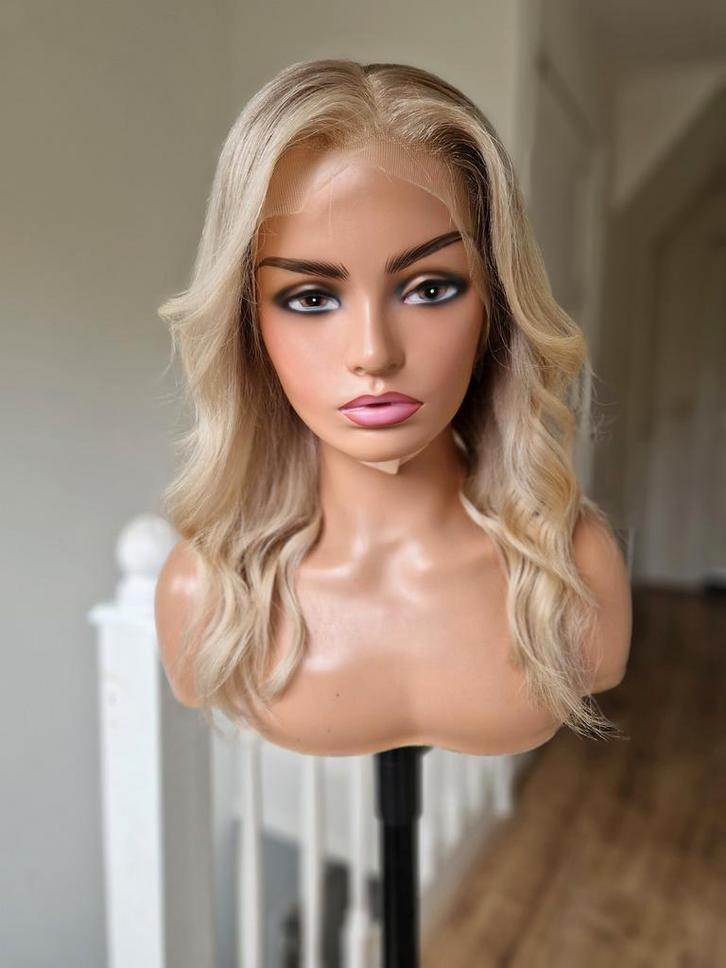 Nieuw! Human hair echt haar pruik wig 13x6 lacefront, Sieraden, Tassen en Uiterlijk, Uiterlijk | Haarverzorging, Nieuw, Pruik of Haarverlenging