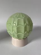 Prachtige vintage Thabur plafondlamp zacht groen lamp, Huis en Inrichting, Lampen | Plafondlampen, Ophalen of Verzenden, Zo goed als nieuw