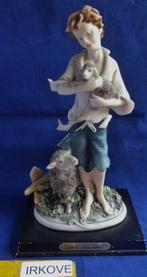 SCHAAPHERDER * JONGEMAN MET SCHAPEN * Gemerkt *, Verzenden, Mens