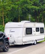 Fendt Tendenza 465 SFB Mover Luifel Airco, Caravans en Kamperen, Rondzit, Schokbreker, Particulier, Tot en met 4