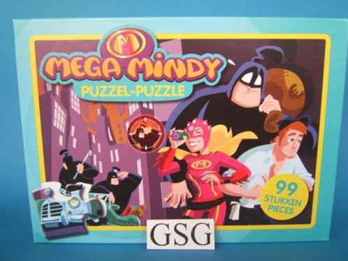Mega Mindy 99 st nr. MMEPPUZ04 (Studio 100), Kinderen en Baby's, Speelgoed | Kinderpuzzels, Zo goed als nieuw, Meer dan 50 stukjes