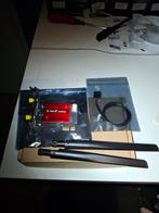 PCIE Wifi&Bluetooth kaart.     Nieuw in de doos met antennes, Ophalen of Verzenden, Nieuw