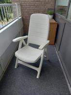 Tuinstoel / balkonstoel - verstelbaar en inklapbaar, Ophalen, Zo goed als nieuw, Kunststof, Verstelbaar