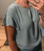 Villa Lichtblauwe Blouse - Maat S, Blauw, Vila, Ophalen of Verzenden, Zo goed als nieuw