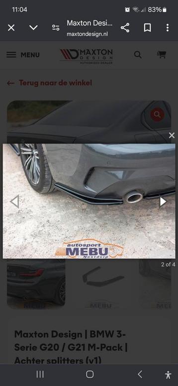 BMW 340i splitter beschikbaar voor biedingen
