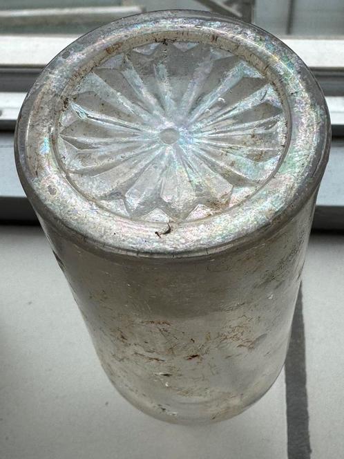 Bodemvondst 1880 in de Bodem ster flesje, Antiek en Kunst, Antiek | Glas en Kristal, Verzenden