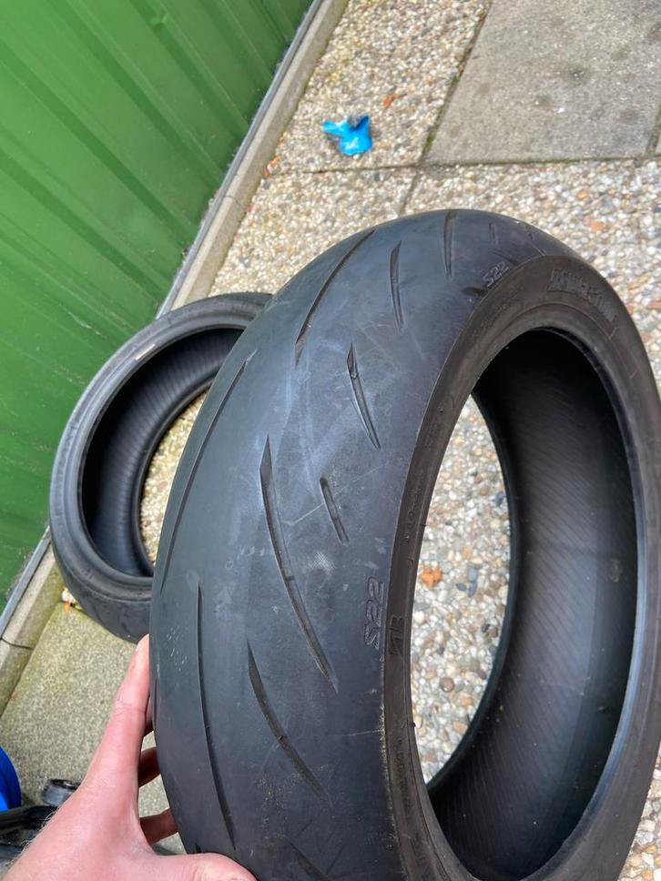 Bridgestone S22R Achterband 190/55-ZR17 - Zeer Goed!, Motoren, Onderdelen | Overige, Gebruikt, Ophalen of Verzenden