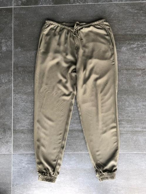 Zomer broek H&M, maat 36, Kleding | Dames, Broeken en Pantalons, Gedragen, Maat 36 (S), Groen, Lang, Verzenden