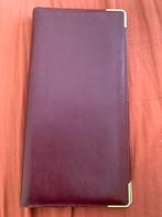 Luxe leren mapje/creditcardhouder - zgan, Ophalen of Verzenden, Zo goed als nieuw