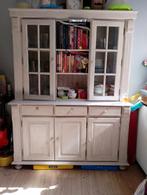 Witte buffetkast, Huis en Inrichting, Kasten | Buffetkasten, Gebruikt, 100 tot 150 cm, Ophalen of Verzenden, 150 tot 200 cm