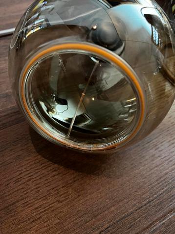 Design hanglamp 3x | Glazen LED bollen | Uniek | Zwart beschikbaar voor biedingen