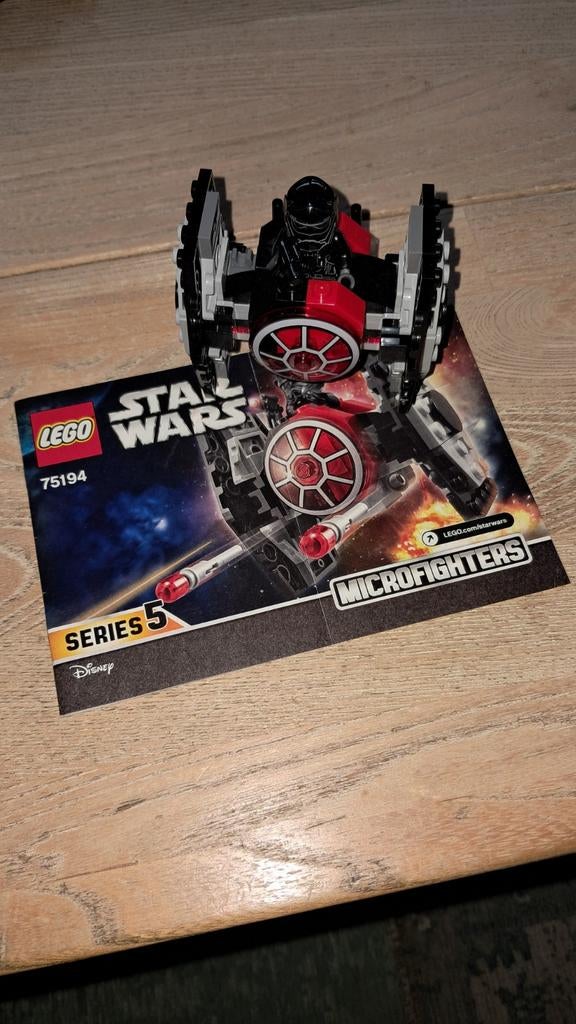 LEGO Star Wars 75194 - TIE Fighter Microfighter, Ophalen, Zo goed als nieuw, Complete set, Lego