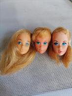 Vintage barbie poppen hoofdje, Verzamelen, Poppen, Fashion Doll, Gebruikt, Ophalen of Verzenden