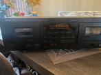 Yamaha KX-W392 Dubbel Cassettedeck, Ophalen of Verzenden, Dubbel, Auto-reverse