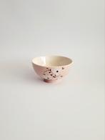 Pastel kom schaaltje met bloemen brocante servies, Ophalen of Verzenden