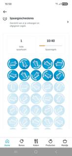 1 volle spaarkaart glazen zegels AH, Verzamelen, Albert Heijn, Ophalen of Verzenden