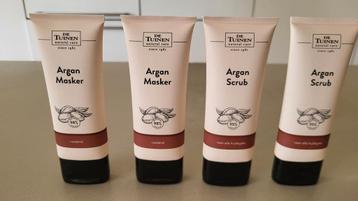 De Tuinen Argan Scrub (2x) en Argan Masker (2x) beschikbaar voor biedingen