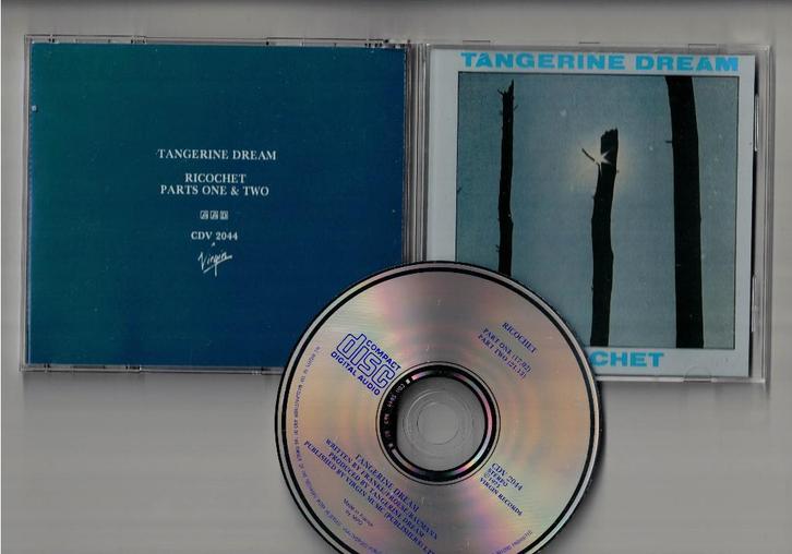 TANGERINE DREAM CD Ricochet, Cd's en Dvd's, Cd's | Pop, Zo goed als nieuw, 1960 tot 1980, Ophalen of Verzenden
