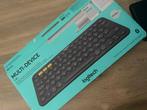 Logitech K380 Multi-Device Bluetooth Toetsenbord, Multimediatoetsen, Not applicable, Azerty, Ophalen of Verzenden