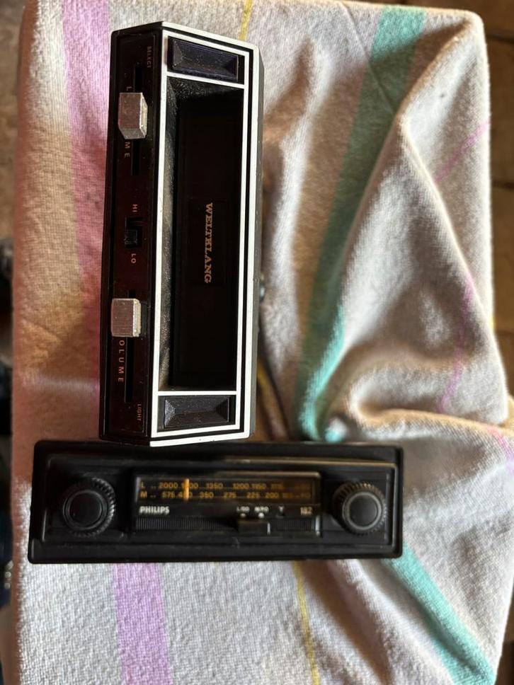Vintage philips. Autoradio en 8-Track Speler, Auto diversen, Autoradio's, Gebruikt, Ophalen of Verzenden