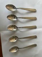 5 zilveren lepeltjes, Antiek en Kunst, Ophalen of Verzenden