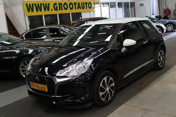 DS DS 3 1.2 PureTech Chic Dealer onderhouden, Airco, Cruise, Auto's, DS, Bedrijf, Te koop, DS 3, ABS, Airbags, Airconditioning