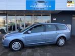 Ford Focus Wagon 1.8-16V Ambiente Flexifuel CRUISE CONTROL|N, Auto's, 65 €/maand, Gebruikt, 4 cilinders, Blauw