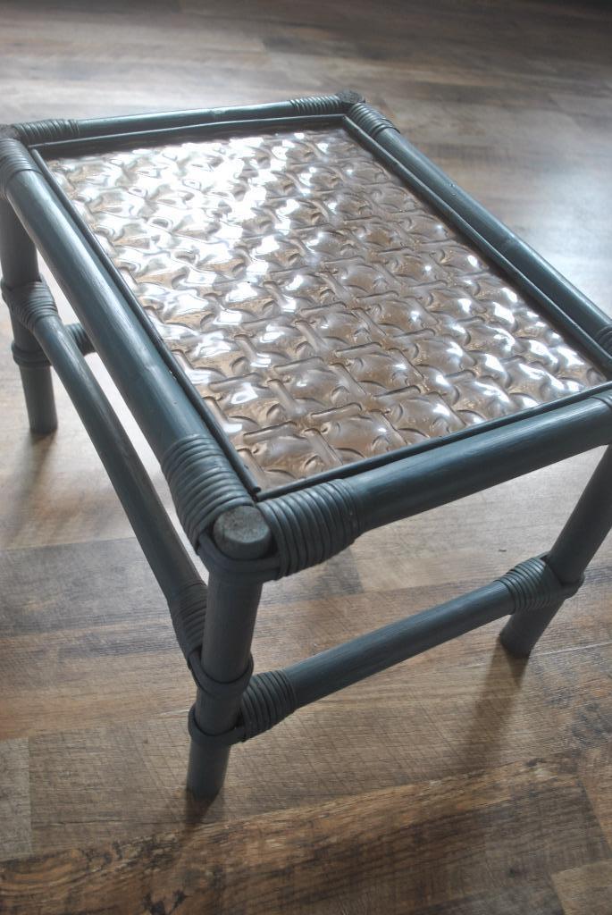 Bijzettafeltje, vintage, Verzamelen, Retro, Huis en Inrichting, Ophalen