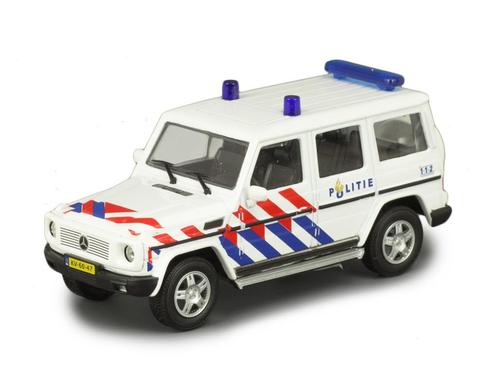 Mercedes-Benz G500 LWB G-Class W463 Politie 2017 Cararama, Hobby en Vrije tijd, Modelauto's | 1:43, Nieuw, Auto, Overige merken