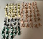 Hoeveelheid Plastic Soldaatjes, 70 Stuks., Ophalen of Verzenden, Gebruikt, 1:50 of kleiner, Figuur of Figuren