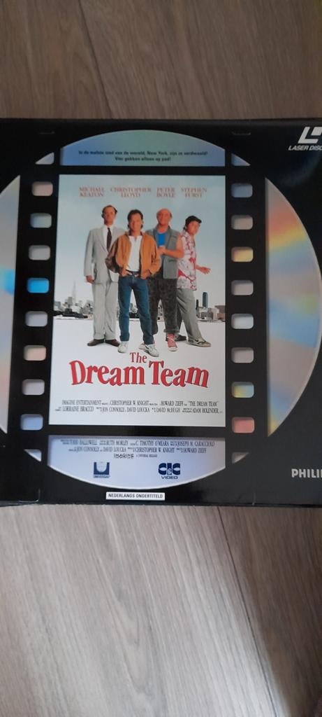Laserdisc  The Dream Team   PAL, Ophalen of Verzenden