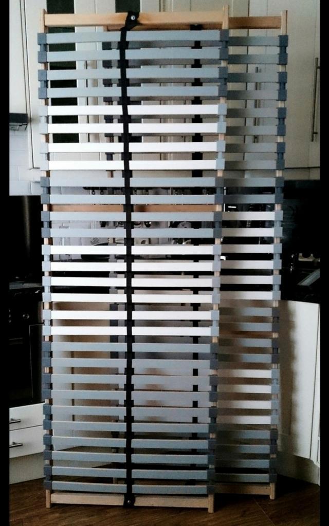 Ikea 70 en 80 bedbodem lattenbodem set lonset leirsund va 25, Huis en Inrichting, Slaapkamer | Matrassen en Bedbodems, Zo goed als nieuw