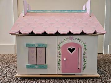 Super leuk houten poppenhuis Lily's Cottage van Le Toy Van beschikbaar voor biedingen