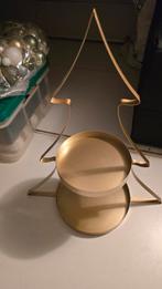 Kerst etagiere nieuw goudkleur, Ophalen of Verzenden, Nieuw