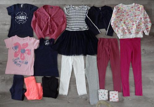 Pakket meisjes kleding maat 122 128 134, Kinderen en Baby's, Kinderkleding | Maat 122, Zo goed als nieuw, Meisje, Setje, Ophalen of Verzenden