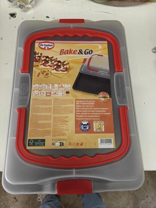 Dr. Oetker braadblik met deksel. Braadvorm cakevorm [NIEUW], Hobby en Vrije tijd, Taarten en Cupcakes maken, Nieuw, Bakvorm, Taarten of Cupcakes
