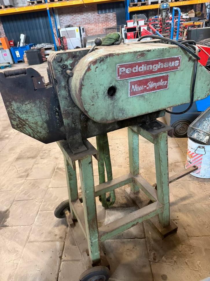 Peddinghaus New-Simplex FX staal-knipmachine, Doe-het-zelf en Verbouw, Gereedschap | Overige machines, Zo goed als nieuw, Ophalen
