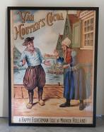 Leuke ingelijste poster Van Houten Cacoa 83 x 63 cm, Ophalen, Gebruikt, A1 t/m A3, Rechthoekig Staand