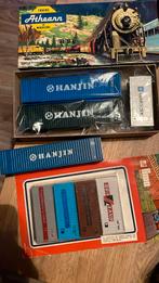 Marklin overgang 7192 en kavel containers, Hobby en Vrije tijd, Modeltreinen | H0, Ophalen, Wisselstroom, Treinset, Zo goed als nieuw