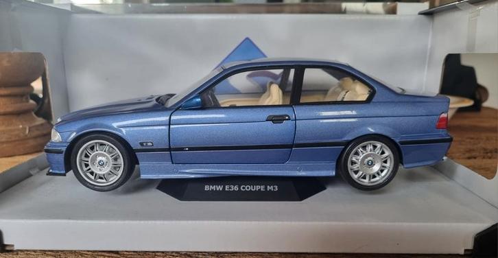BMW E36 Coupe M3 Modelauto - Zo goed als nieuw!, Hobby en Vrije tijd, Modelauto's | 1:18, Zo goed als nieuw, Auto, Overige merken
